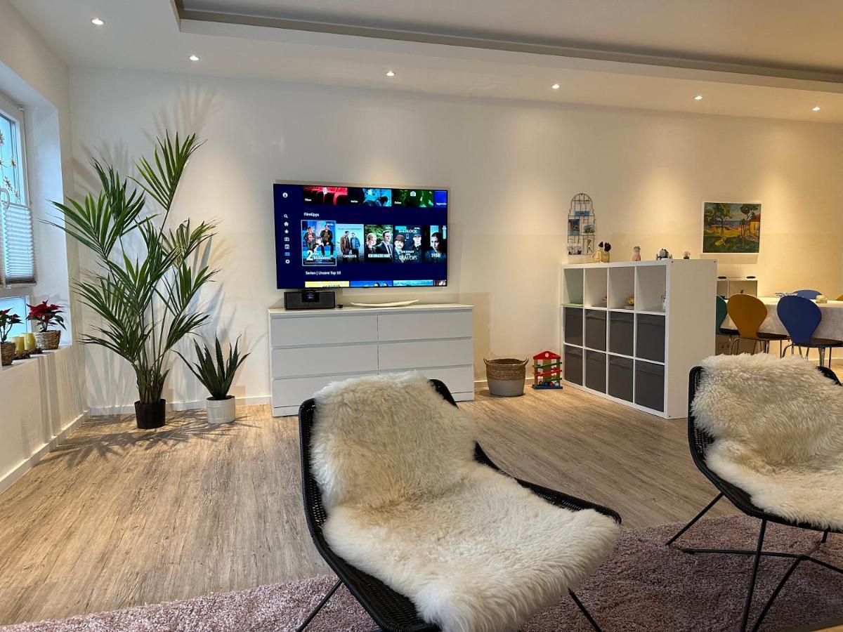 Am Kleinen Muehlenteich - Zentrale Ruhige Lage Mit Parkplatz Und Fahrraedern Apartment Фленсбург Екстериор снимка
